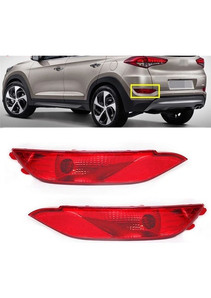 Araba Sol Arka Tampon Sisli Sis Hyundai Tucson Için 2015 2017 2018 2015 2015 Için Araba Sol Park Uyarısı Reflektör Araç Lanımı (Yurt Dışından) fiyatları