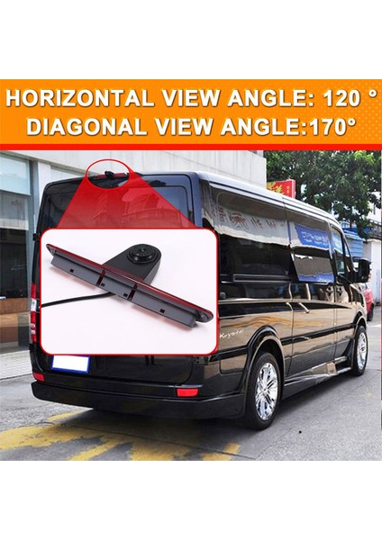Mercedes-Benz Sprinter Için Yüksek Fren Işık Kamerası Hd Gece Görme Yedek Kamera W906 Crafter 2007-2019 (Yurt Dışından) indirimleri