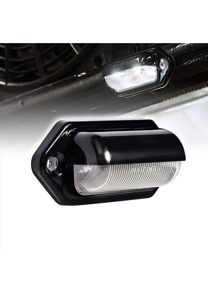 10X LED Plaka Işık Su Geçirmez Plaka Kuyruk Işığı Römorklar Rv Kamyonlar Tekneler (Yurt Dışından) fiyatları