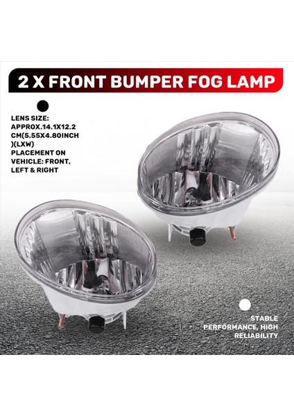 Toyota Rav4 2004 2005 Avalon 2005 - 2007 Hilux Vigo Clear Let Alt Tampon Sis Lambası (Yurt Dışından) fırsatları