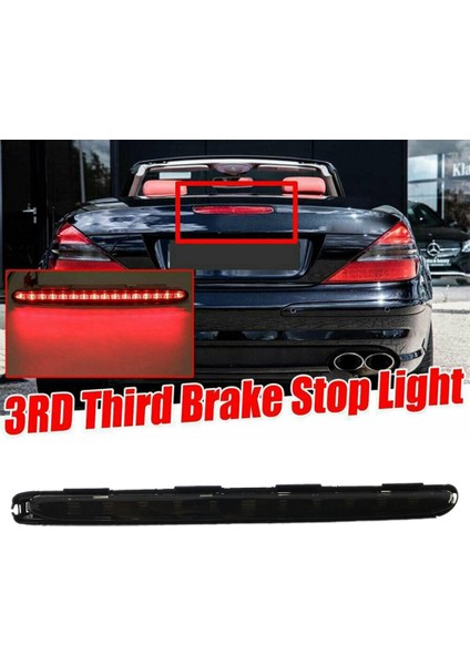 12 LED Arka Tampon Üçüncü Fren Durdur Işık Füme Lamba Mercedes-Benz W211 E-Serisi 2003-2006 A2118201556 (Yurt Dışından) modelleri