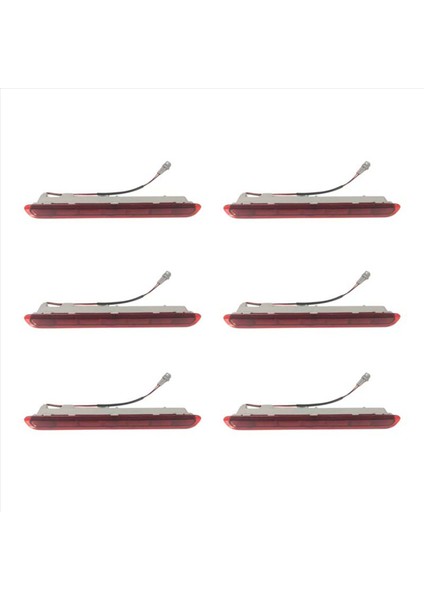 6x Dinamik Üçüncü 3 Fren Işığı Toyota Hilux Revo Vigo 2015 2016 2017 2018 Kırmızı Kabuk Için Arka Tail Işık Durdur (Yurt Dışından)