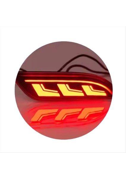 Araba LED Arka Tampon Işıkları Dinamik Dönüş Sinyali Işık Reflektörü Işık Fren Işığı Chevrolet Spark Için 2010-2015 (Yurt Dışından) fiyatları