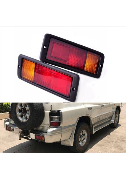 4pcs Arka Kuyruk Işık Tampon Mitsubishi Shogun Pajero 1992-1999 Için Gündüz Sürüş Lambaları (Yurt Dışından) modelleri