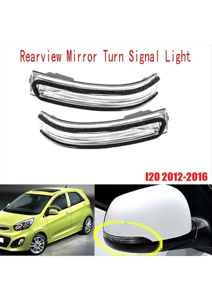 1paır Araş Değişimi Dönüşün Sinyal Işık Hyundai Kia Picanto Için I20 2012-2016 (Yurt Dışından) indirimleri