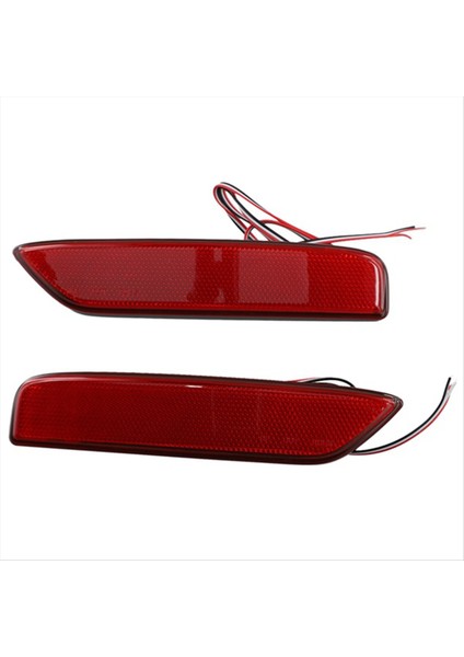 Araba Arka Reflektör Işık Tampon Arka Lamba Sis Mitsubishi Delicr Mini Kırmızı Için Işık (Yurt Dışından)