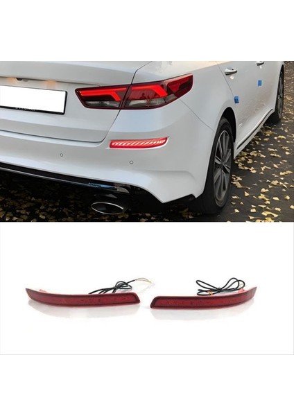 Kia Optima K5 2019-2021 Arka Fren Işık Kuyruk Lambası Dönüş Sinyali Işık Aksesuarları Için LED Arka Tampon Reflektör Işığı (Yurt Dışından) indirimleri