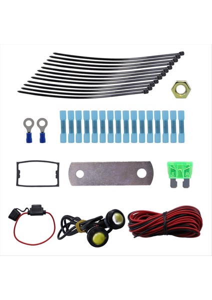 Atv Utv Turn Sinyal Kiti Evrensel Turn Sinyal Işığı Sütun Turn Anahtarı 60D Boynuz LED Flaşör Kiti (Yurt Dışından) fırsatları