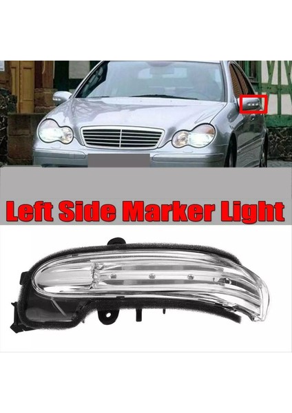 Sürücü Kapısı Aynası Dönüş Sinyali Lambası Mercedes-Benz Için LED 03-07 W203 C-Serisi A2038201521 (Yurt Dışından) fırsatları
