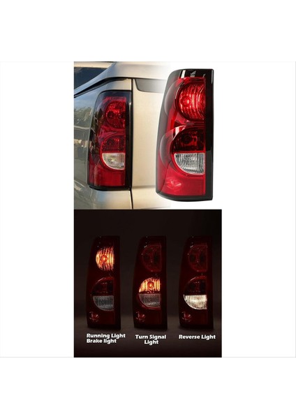 Chevy Silverado Için Arka Kuyruk Işık Montajı Fren Lambası 2003-2006 19169003 19169004 19169005 GM2800174 GM2801174 (Yurt Dışından) fiyatları