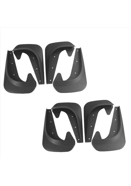 8pcs Universal Mud Fleps Mudguards Sıçrama Muhafızları Araba Suv Sedan Toyota Honda Ford Nissan-Bmw-Mercedes Audı (Yurt Dışından) modelleri