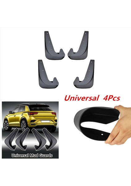 8pcs Universal Mud Fleps Mudguards Sıçrama Muhafızları Araba Suv Sedan Toyota Honda Ford Nissan-Bmw-Mercedes Audı (Yurt Dışından) fırsatları