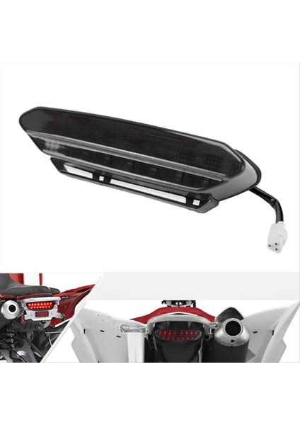 Atv LED Arka Lambalar Fren Durdurma Işık Arka Lamba 5TG-84710-21-00 Yamaha Yfz 450 YFZ450 2006-2009 Arka Taillamp Siyah (Yurt Dışından) modelleri