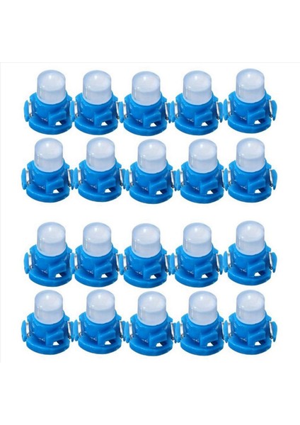 20PCS Araba Çizgi Enstrüman Taban Işık Lambası T4 2 Cob Araba Gösterge Tablosu Ampul DC12V Lamba (Yurt Dışından)