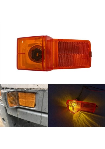 Scania Kamyonu Için 2x R G T R Serisi Hakklar Yan Işaretçi Işık Dönüş Sinyal Işıkları G440 G450 P410 Sis Lambası 1770301 2052103 (Yurt Dışından) indirimleri