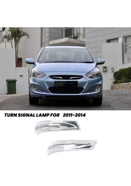 Araba Yan Ayna Turn Sinyal Tekrarlayıcı Lamba Lh Rh Hyundai Accent 2011-2014 87614-1R000 87624-1R000 (Yurt Dışından) fırsatları