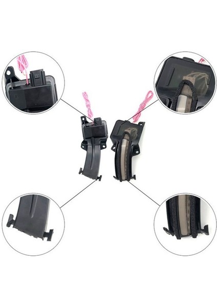 LED Araba Tarafı Dikiz Aynası Sıralı Dinamik Dönüş Sinyali Işık Yanıp Sönen Lamba Honda Civic 10TH 2016-2020 (Yurt Dışından) fiyatları