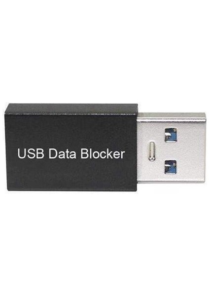 5pcs USB Veri Bloker Veri Senkronizasyonunu Engelleme Için Yalnızca Şarj USB Blocker Adaptörü Siyah Meyve Siyahına Karşı Koruyun (Yurt Dışından) modelleri