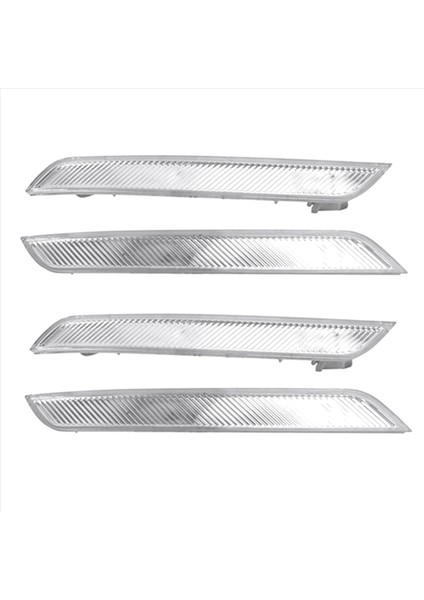 Sol 2 Çift Temiz Beyaz Yan Marker Reflektörü 63147187087 63147187088 Bmw X5 X6 E70 E71 2008- 2014 (Yurt Dışından)