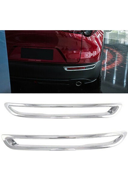 2set Araç Arka/ön Sis Fark Kapağı Döşeme Sticker Arka Tampon Dekorasyon Lambası Mazda CX30 Cx-30 2020 (Yurt Dışından) modelleri