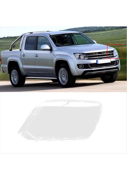 Araba Ön Far Kapağı Abajur Lambası Lamba Far Farlar Lens Kapağı Vw Amarok 2010-2019 (Yurt Dışından) modelleri
