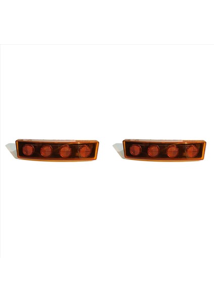 2pcs 24V LED Sunvisor Lamba Sinyali Scania Kamyon Serisi Için Üst Işıklar 1798980 1910437 Sarı (Yurt Dışından)