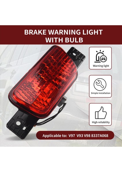 Araba Arka Yedek Lastik Lamba Kuyruğu Tampon Mitsubishi Pajero Montero 2007-2015 8337A068 (Yurt Dışından) indirimleri