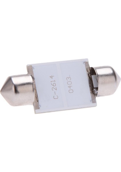 2x 3W Cob LED Araba Iç Tavan Işık Lambası Ampul 36MM Beyaz DC12V (Yurt Dışından) modelleri