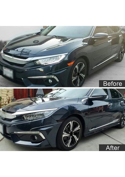 Araba Sidemarker Lambalar Ön Yan Işaretçi Işık Kiti Honda Civic Için Dönüş Sinyal Işığı 2016-2020 (Yurt Dışından) fırsatları