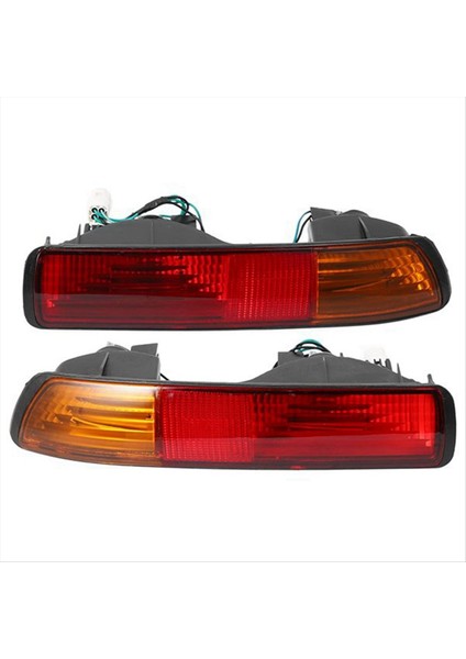 Araba Arka Tampon Arka Sisli Arka Fren Arka Fren Lambası Mitsubishi Pajero Montero V73 V75 V77 MR508783 MR508784 (Yurt Dışından)