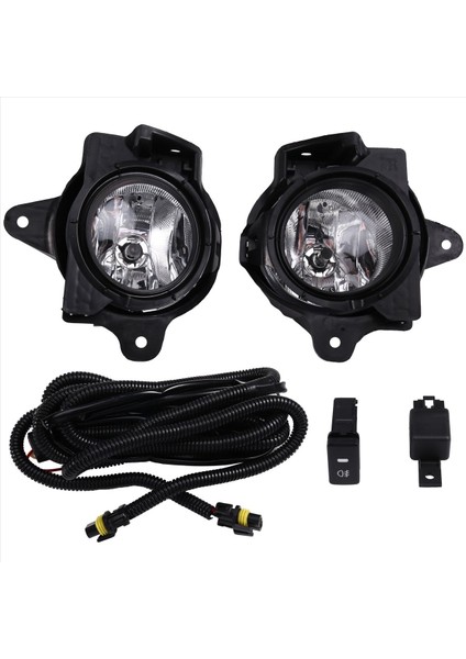 Toyota Hılux Vıgo Mk7 2012 2013 2014 2015 2015 Için Araba Ön Tampon Sisli Halojen Seti Teles Switch Switch Kiti (Yurt Dışından) fiyatları