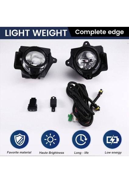 Toyota Hılux Vıgo Mk7 2012 2013 2014 2015 2015 Için Araba Ön Tampon Sisli Halojen Seti Teles Switch Switch Kiti (Yurt Dışından) fırsatları