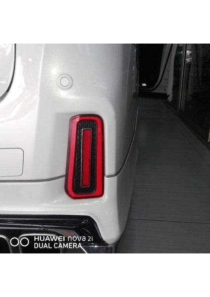 Toyota Alphard Vellfire Için 2x LED Arka Tampon Reflektör Kuyruk Freni Işığı 30 Serisi 2015-2018 Kırmızı (Yurt Dışından) indirimleri