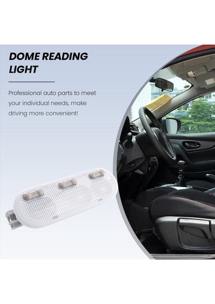 Nissan Qashqai Için Işık Tavan Lambası Okuma 3 Botlu Araba Iç Kubbe Sunny Micra/renault Dacia Için Mart (Yurt Dışından) fırsatları