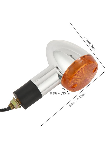 4x Motosiklet Turn Sinyalleri Honda Kawasaki Için Ön Arka Işıklar Suzuki Yamaha Motosiklet Sokağı Standart Özel Bisiklet (Yurt Dışından) fırsatları