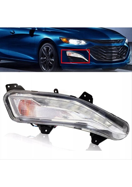 Chevy Malibu 2019-2022 Araba Ön Sol Tampon Dönüş Sinyal Işıkları W/ LED Drl Sis Lambası 84575553 (Yurt Dışından) fırsatları
