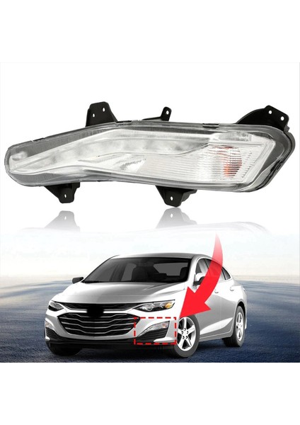 Chevy Malibu 2019-2022 Araba Ön Sol Tampon Dönüş Sinyal Işıkları W/ LED Drl Sis Lambası 84575553 (Yurt Dışından) indirimleri