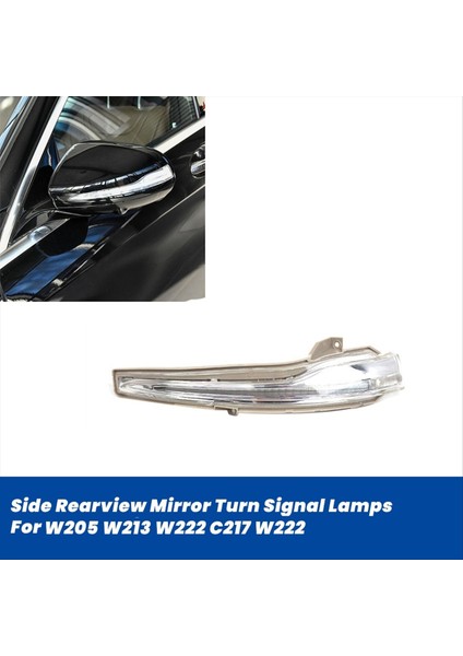 Yan Ayna Göstergesi Mercedes Için Sinyal Lambaları Benz W205 W213 W222 C217 W222 Dikiz Ayna Işığı A099067301 L (Yurt Dışından) fiyatları