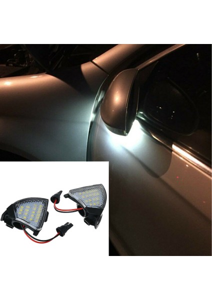 Araba 18 LED Yan Ayna Işığı Su Birikimi Altında Golf For Golf 5 Mk5 Mkv Passat B6 Jetta R32 Golf6 Varyant (Yurt Dışından) modelleri