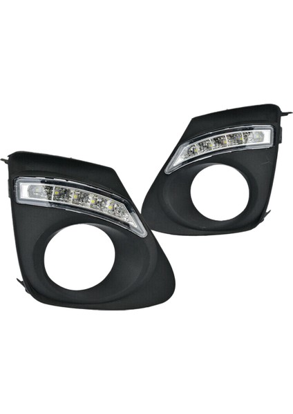Otomatik Yanıp Sönen 2pcs Gündüz Koşu Işıkları Gün Işığı Sistesi Lambası Kapak Toyota Corolla Için Drl Drl 2011-2013 (Yurt Dışından)
