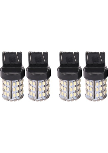 4x T20 7440 7443 64 Smd Beyaz 6000K Ters Fren Kuyruğu LED Ampul Lambası 12V (Yurt Dışından)