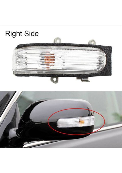 Sol +Sağ Yan Kanat Ayna Kapı Göstergesi Lens Toyota Camry Için Sinyal Işığı 2006-2011 Vios 2008-2013 81730-06062 (Yurt Dışından)