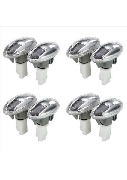 8pcs Araba Ortağı Yan Direksiyon Göstergesi Peugeot 108 107 407 206 6325G3 Için Citreon C1 C2 C3 Picasso (Yurt Dışından)