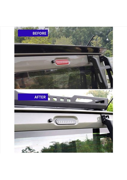 2x Araba LED Fren Işık Lambası Suzuki Jimny JB64 JB74 2019-2021 Arka Kuyruk Işık Merkezi Üçüncü Işık (Yurt Dışından) fırsatları