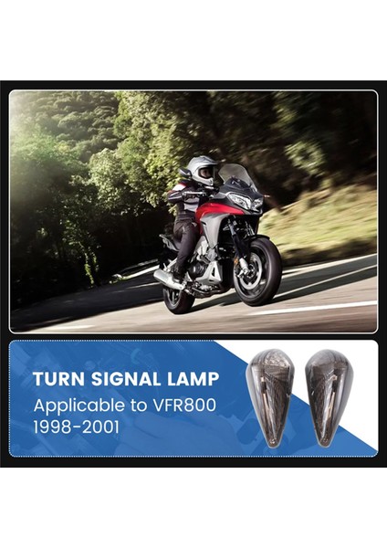 1paır Motosikli Sinyal Lambası Honda VFR800 Vfr 800 1998-2001 Dikiz Aynası Yan Lambası Için Işık (Yurt Dışından) fırsatları