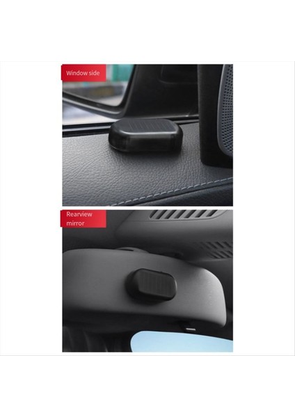 Çok Işlevli Araba Güneş Enerjisi Önleyici Işık Analog Uyarı Yanıp Sönen Işık Alarmı LED Araba Sensörü Işıkları Mavi Işık (Yurt Dışından)