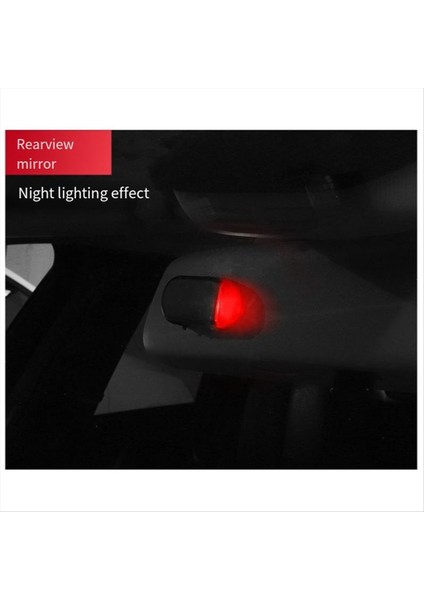 Çok Işlevli Araba Güneş Enerjisi Önleyici Işık Analog Uyarı Yanıp Sönen Işık Alarmı LED Araba Sensörü Işıkları Mavi Işık (Yurt Dışından) modelleri