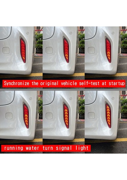 Araba Arka Tampon Dinamik Arka Lamba Arka Sisli Toyota Için Işık Fren Lambası Toyota Alphard 40 Serisi 2024+ (Yurt Dışından) fırsatları