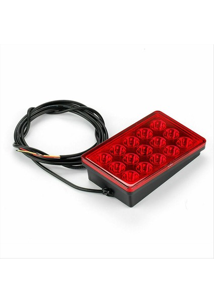 LED Araba Fren Lambası 15LED F1 Tarzı Evrensel Kabuklu Pilot Işık Araba Arka Spoyler LED Fren Işık Kuyruğu Işık Kırmızı Kabuk (Yurt Dışından) indirimleri