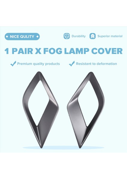 1 Çift Sis Lambası Kapağı Sis Lamba Çerçevesi Trim 7871334000 7871434000 Ssangyong Için Korando Tivoli Musso Yeni Yüksek Kalite (Yurt Dışından) fırsatları